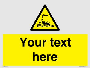 Custom Warning wind over tide conditions